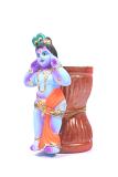Oral (Mortar) Krishna Small Navarathri Golu Doll